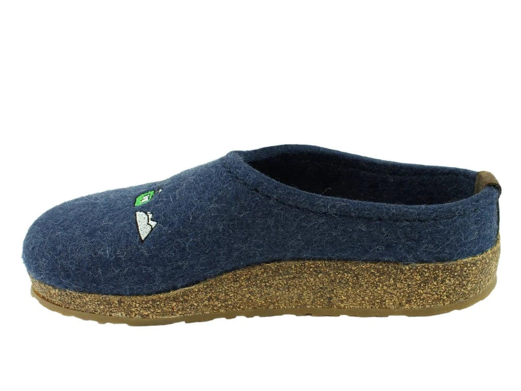 Haflinger Unisex Grizzly Ski Slippers- Jeans - Image 5