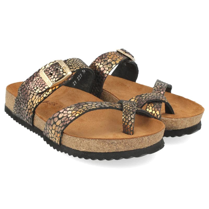 Haflinger Women's Juno Sandals- Bronce