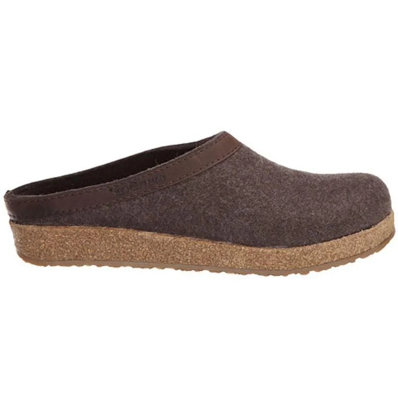 Haflinger Unisex Grizzly Slippers GZL42- Smokey Brown - Image 3