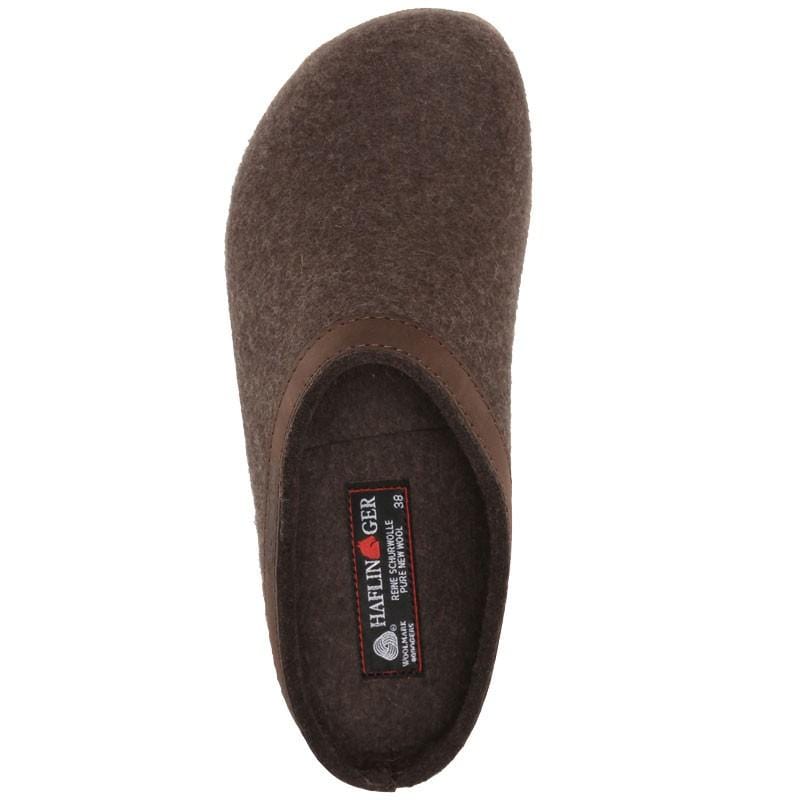 Haflinger Unisex Grizzly Slippers GZL42- Smokey Brown - Image 5