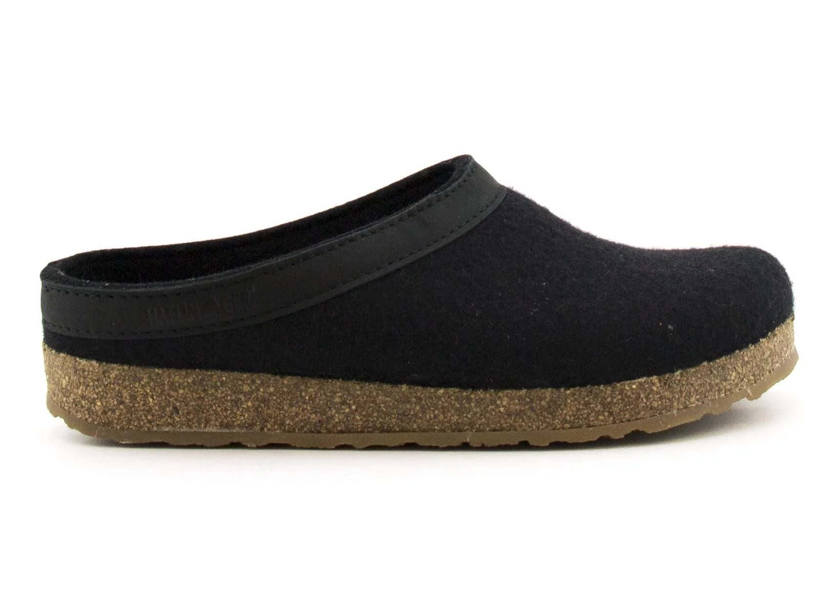 Haflinger Unisex Grizzly Slipper GZL45- Black - Image 3