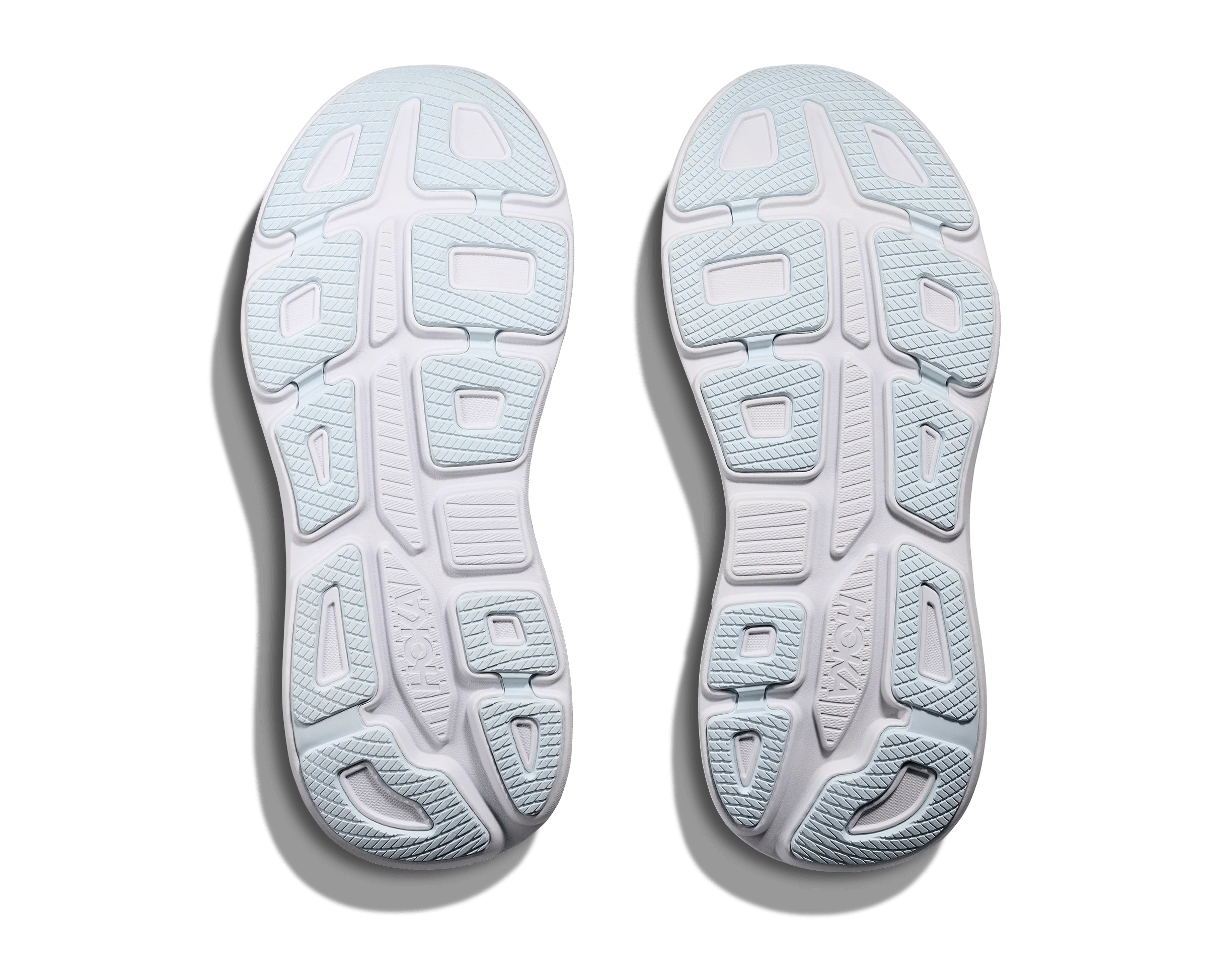 Hoka Men's Bondi 9 Running Shoes- Drizzle/Downpour - Image 3
