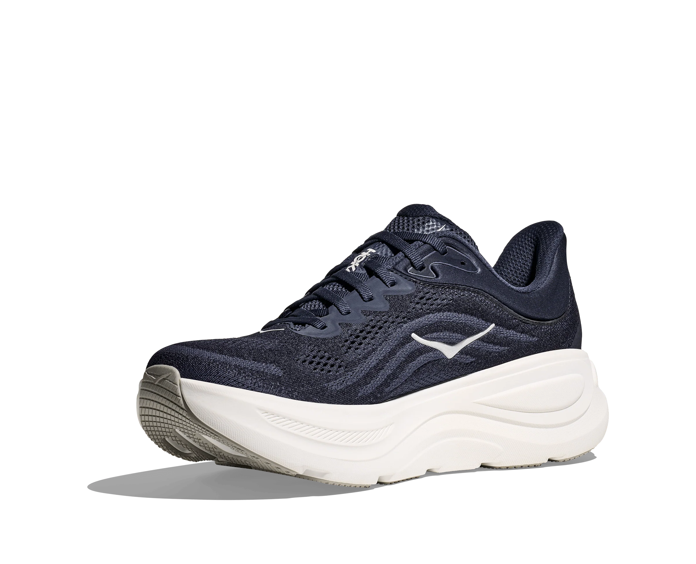 Hoka Men's Bondi 9 Running Shoes- Varsity Navy - Image 3