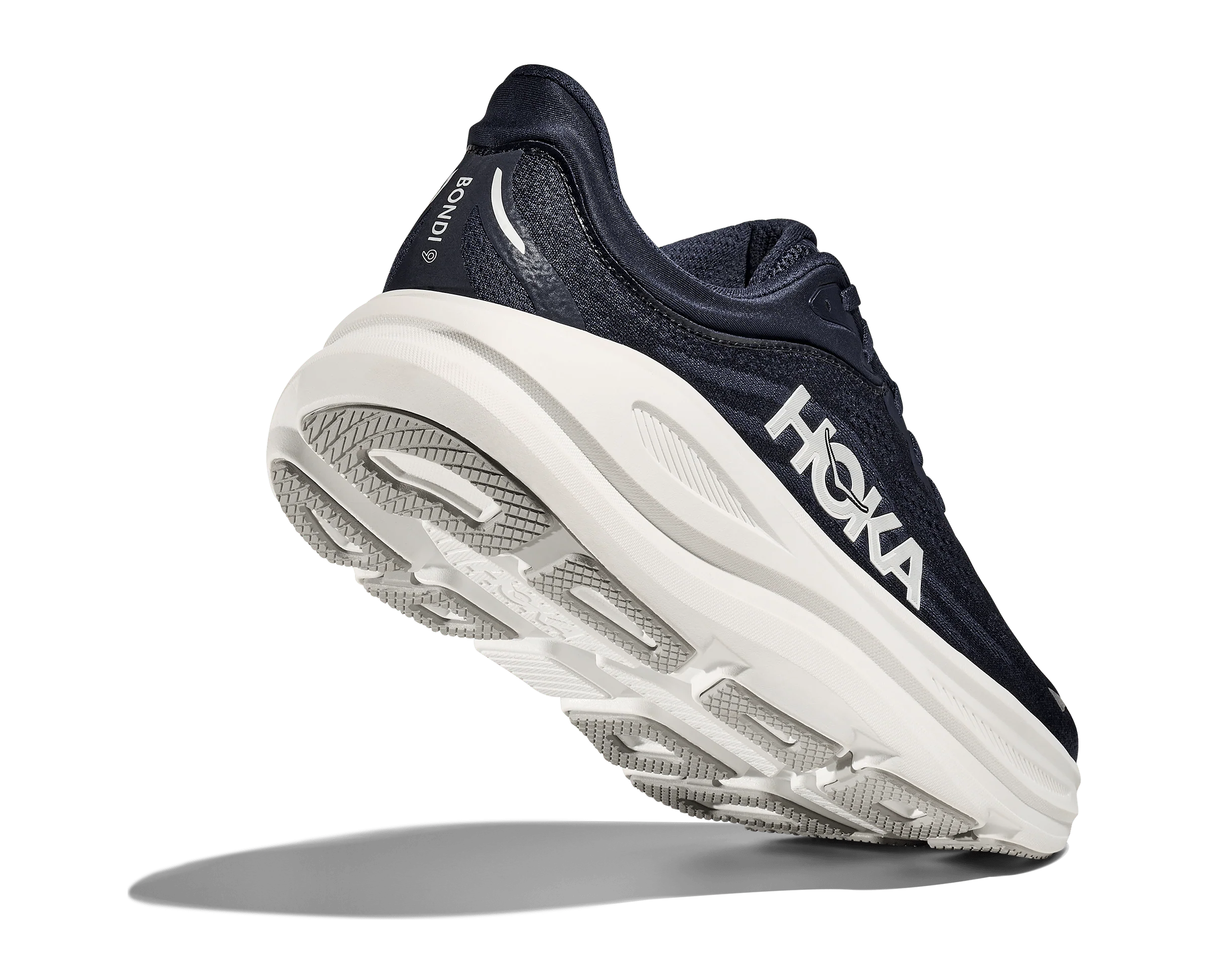 Hoka Men's Bondi 9 Running Shoes- Varsity Navy - Image 4
