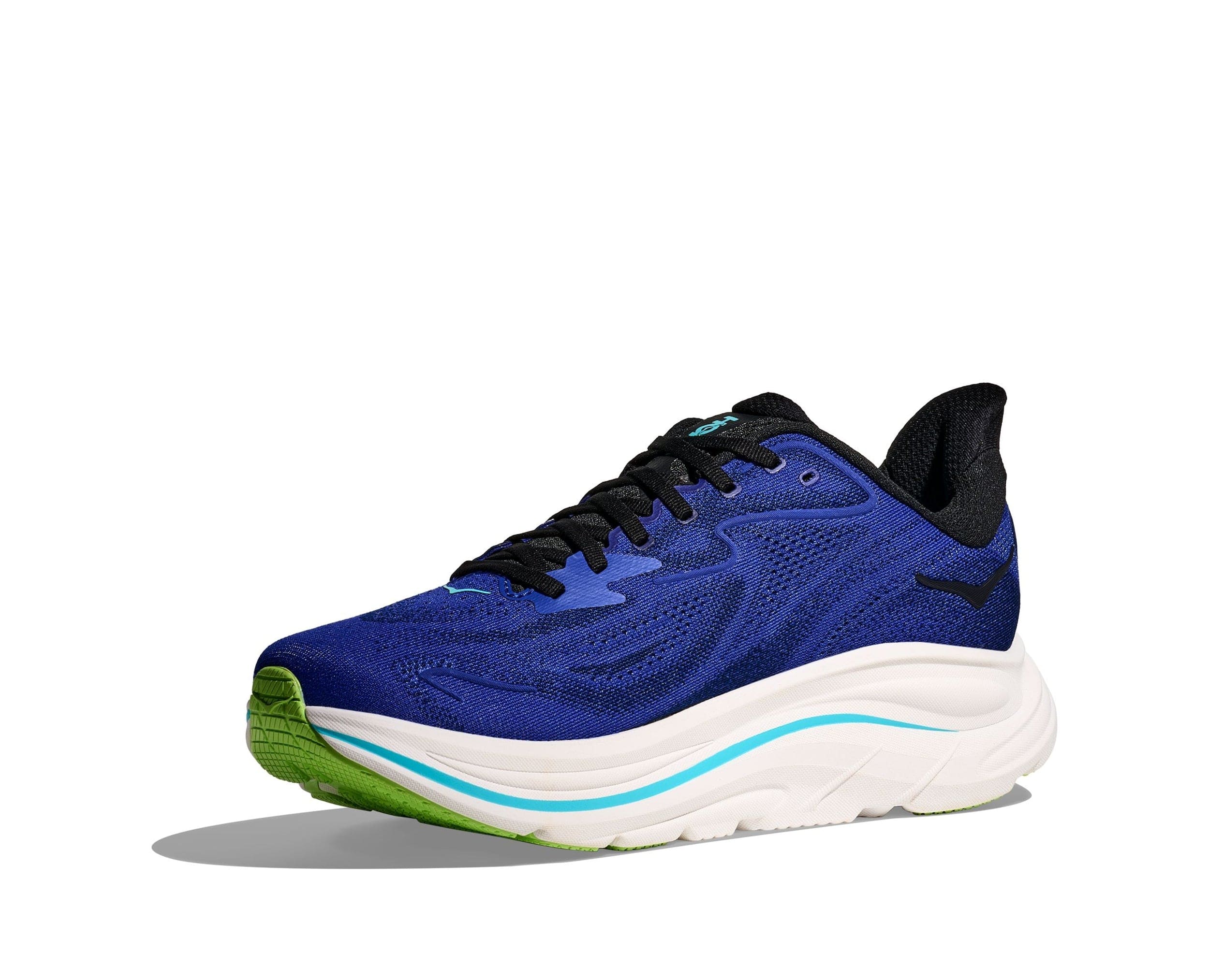Hoka Men's Clifton 10 Running Shoes- Night Sky/ Midnight Blue - Image 4