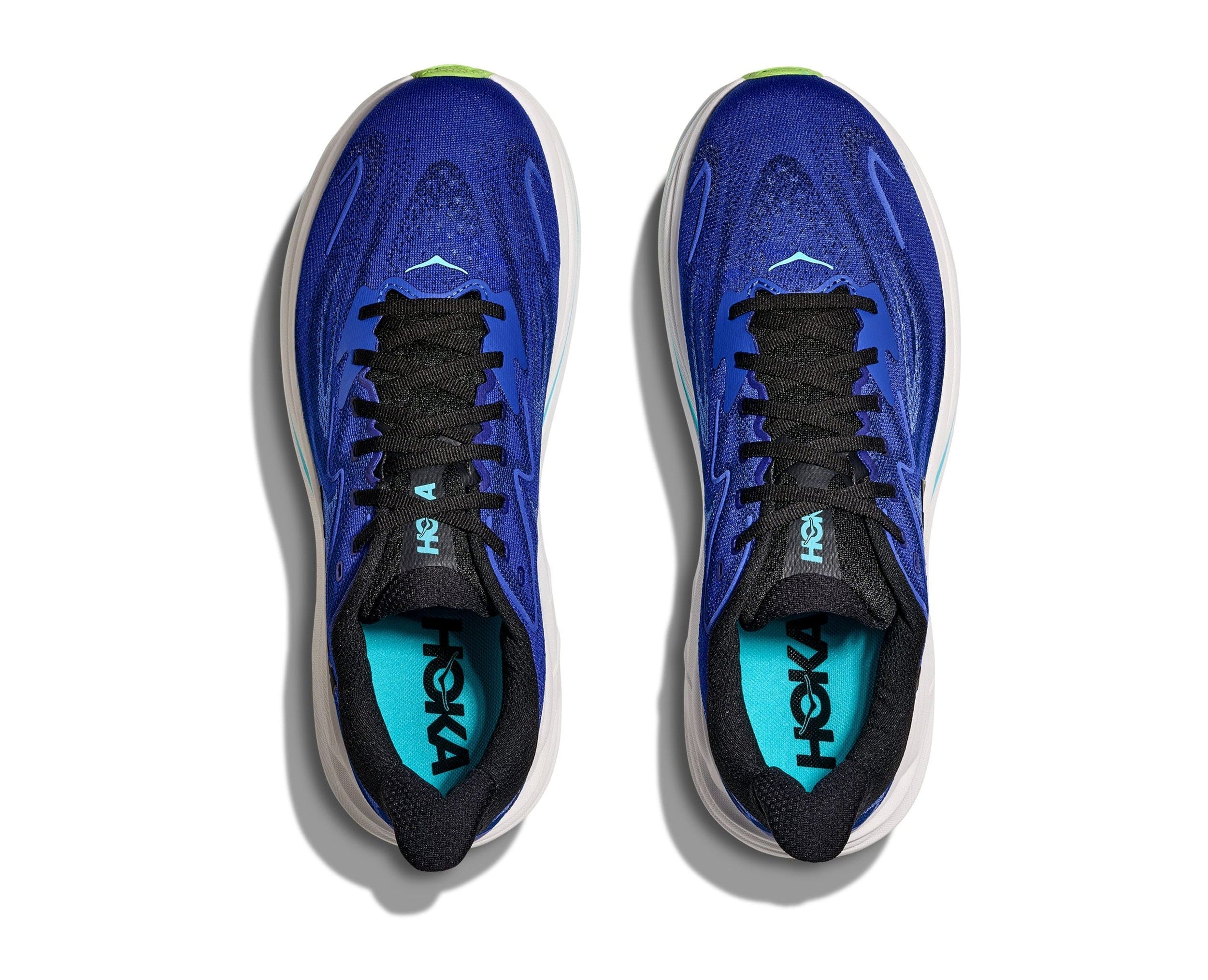 Hoka Men's Clifton 10 Running Shoes- Night Sky/ Midnight Blue - Image 6