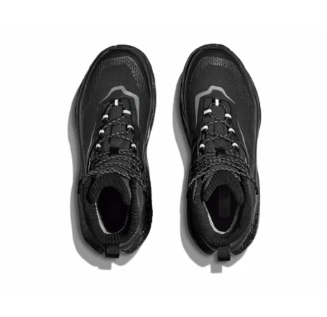 Hoka Men's Kaha 2 Frost Gore-Tex® Winter Hiking Boots- Black/ Black - Image 4