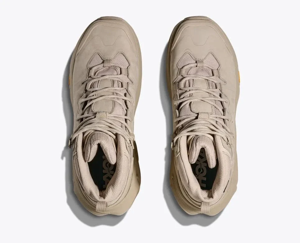 Hoka Men's Kaha 3 Gore-Tex® Hiking Boots- Raw Linen/ Oat Milk - Image 5