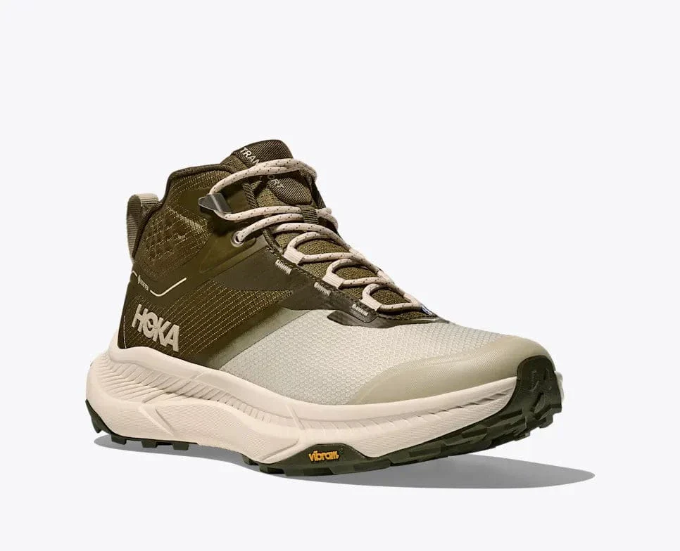 Hoka Men's Transport Hike Gore-Tex® Hiking Boots- Spruce Green/ Oyster Mushroom - Image 2