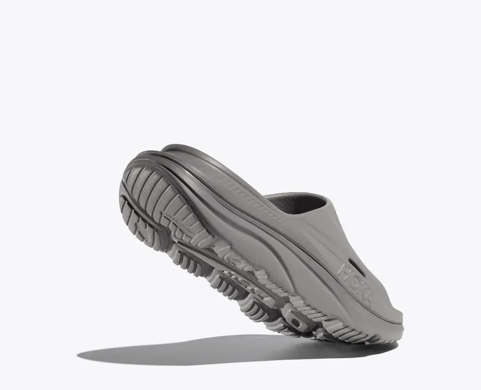 Hoka Unisex Ora Recovery Slides v3- Grey - Image 4