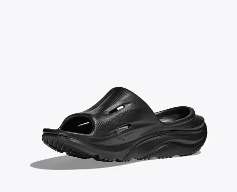 Hoka Unisex Ora Recovery Slides v3- Black - Image 5