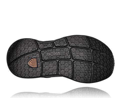Hoka Women's Bondi Slip Resistant Shoes- Black - Image 6