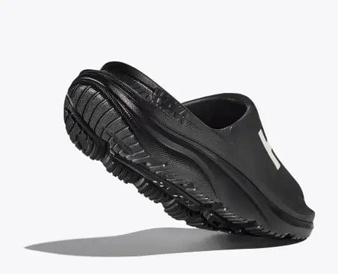 Hoka Unisex Ora Athletic Slides- Black/White - Image 4