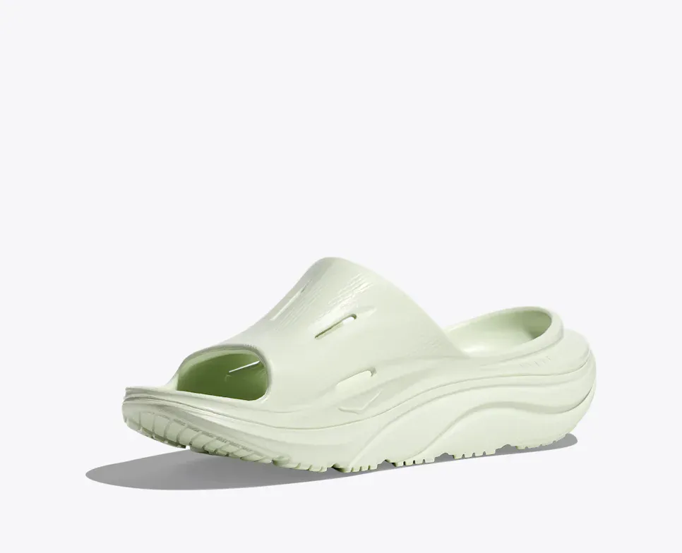 Hoka Unisex Ora Recovery Slides v3- Sea Glass - Image 4