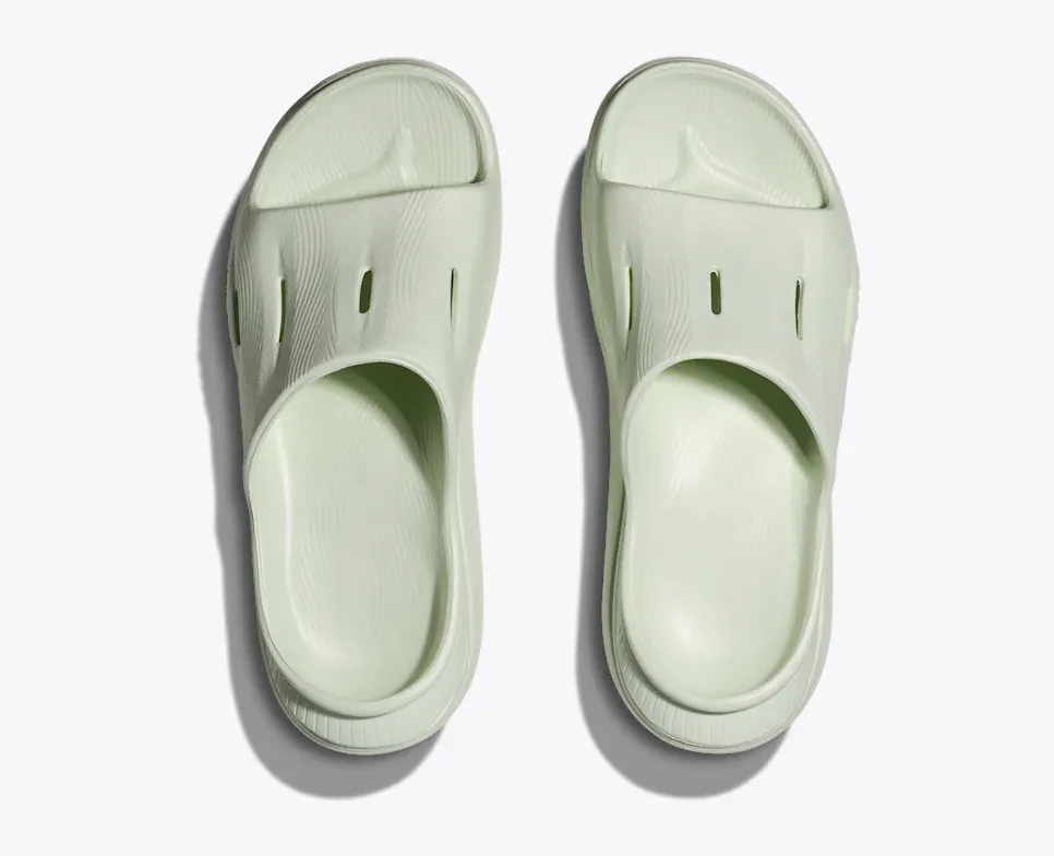 Hoka Unisex Ora Recovery Slides v3- Sea Glass - Image 5