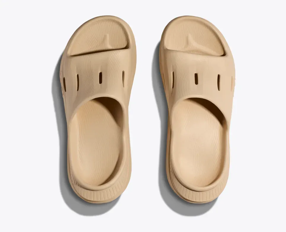 Hoka Unisex Ora Recovery Slides v3- Shifting Sand - Image 5