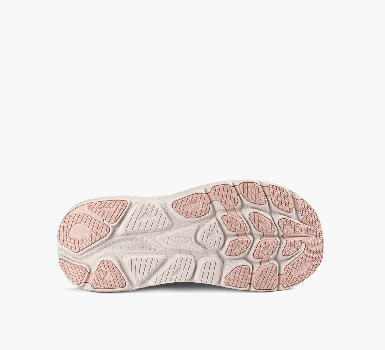 Hoka Women's Clifton 10 Running Shoes- Blush/ Rose Latte - Image 4