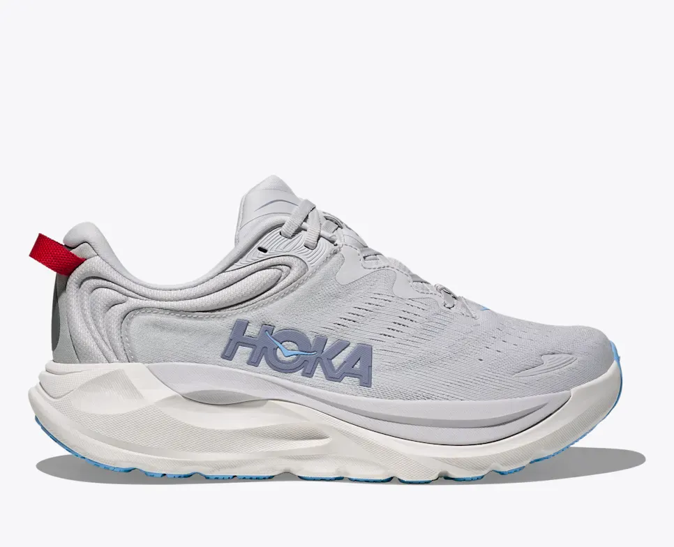 Hoka Women's Gaviota 6 Running Shoes- Cosmic Grey/ Stardust