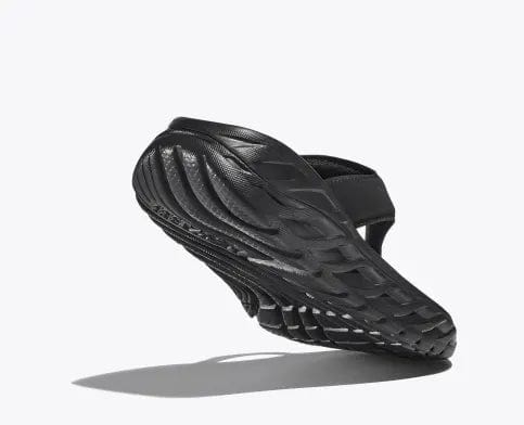 Hoka Women's Ora Recovery Flips- Black/Grey - Image 4