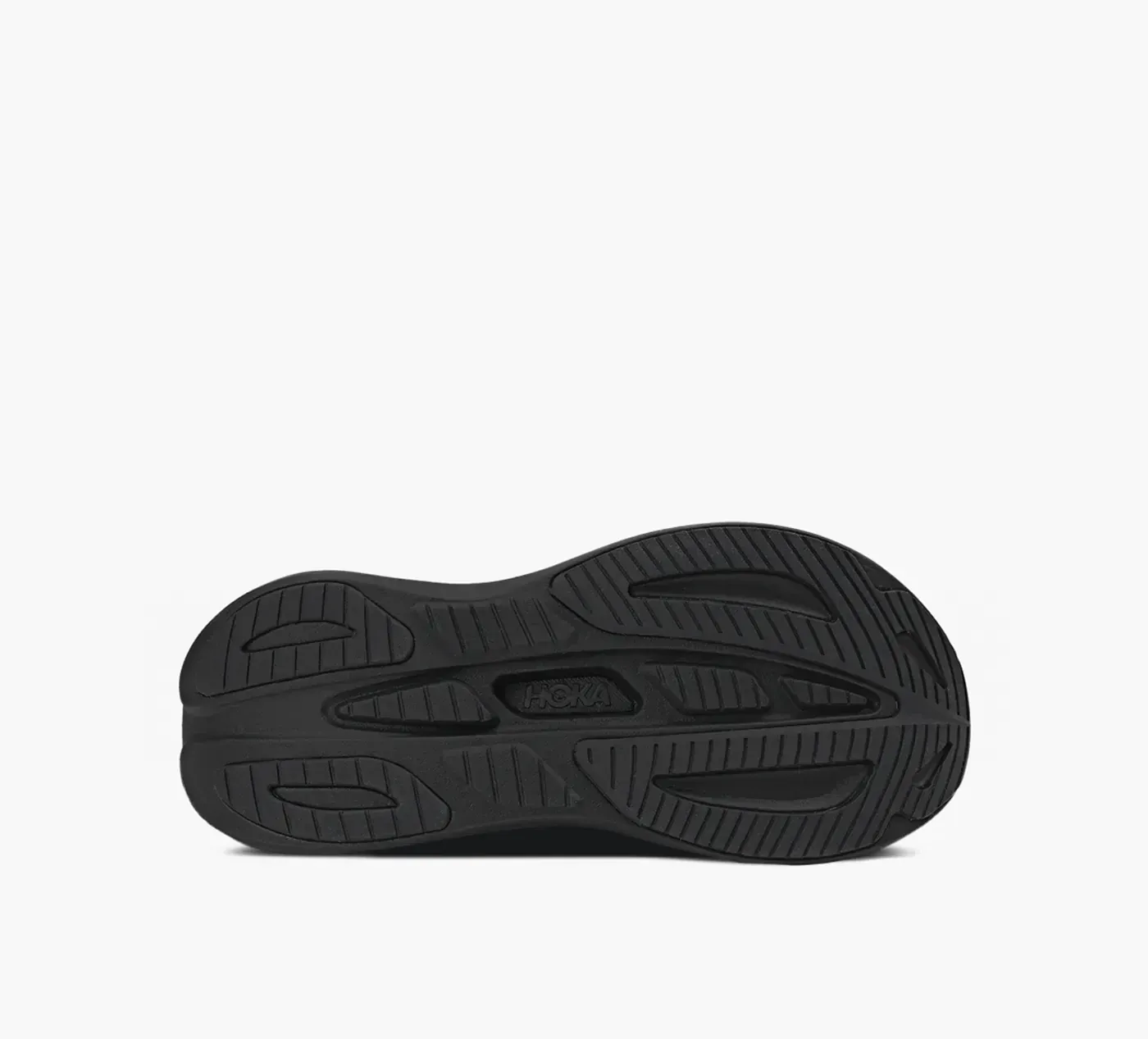 Hoka Women's Skyward Laceless Slip-on Walking Shoes- Black/ Black - Image 4