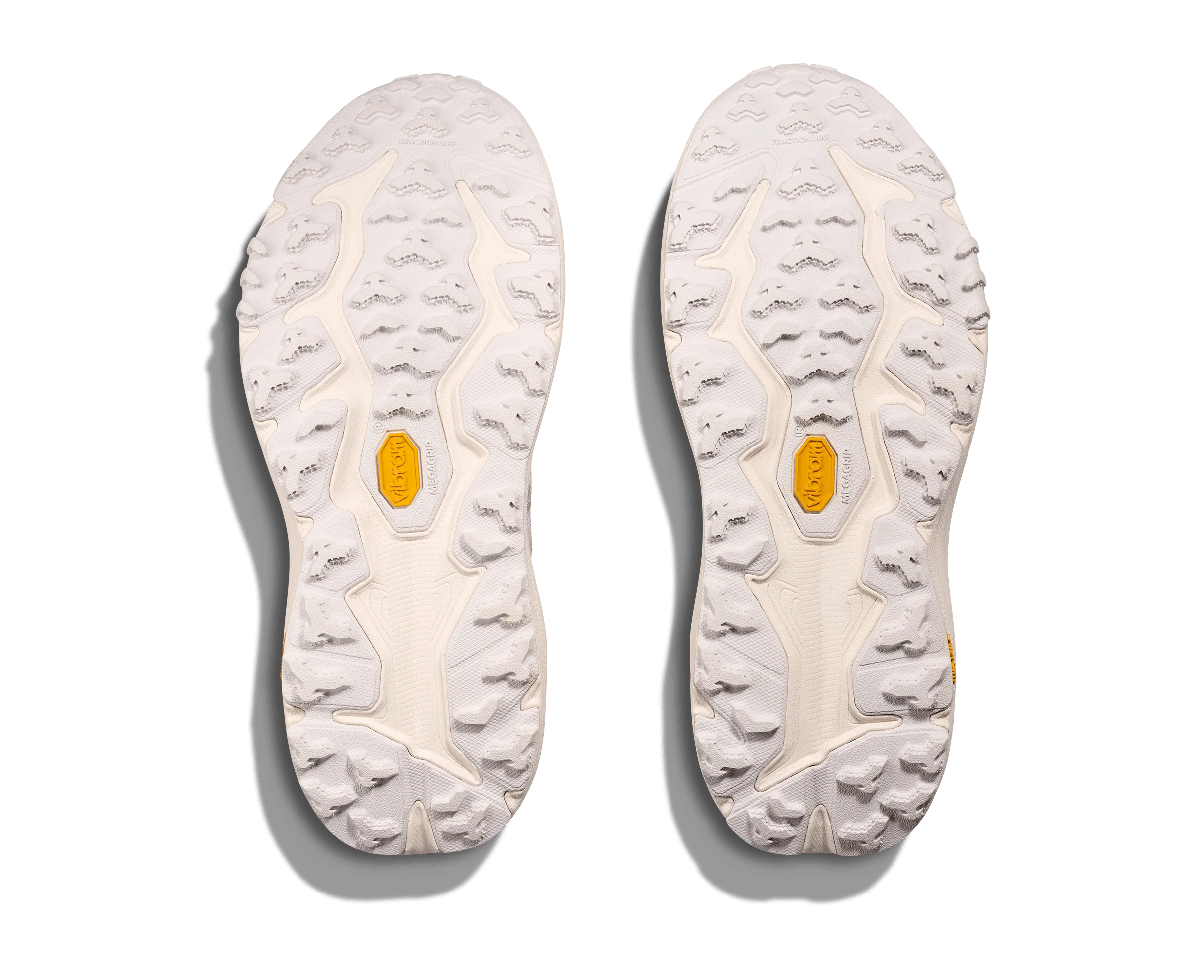 Hoka Women's Speedgoat 6 Trail Runners- White/ Frost - Image 3