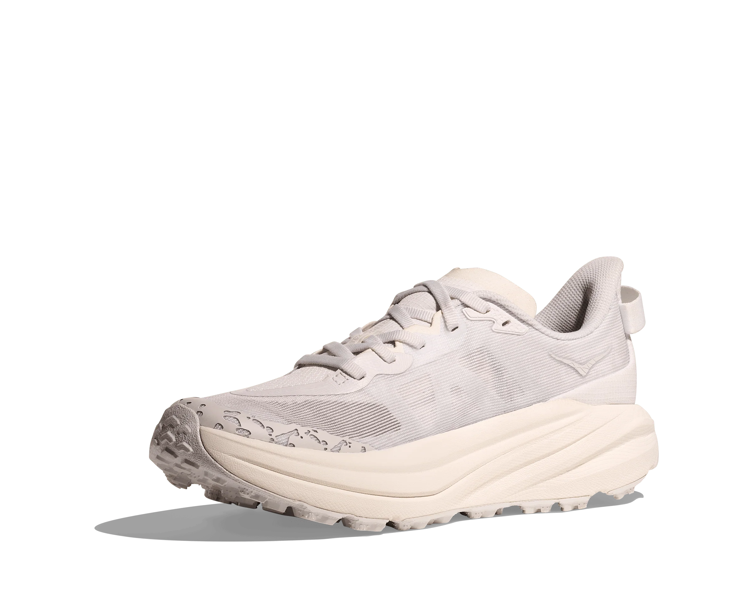 Hoka Women's Speedgoat 6 Trail Runners- White/ Frost - Image 7