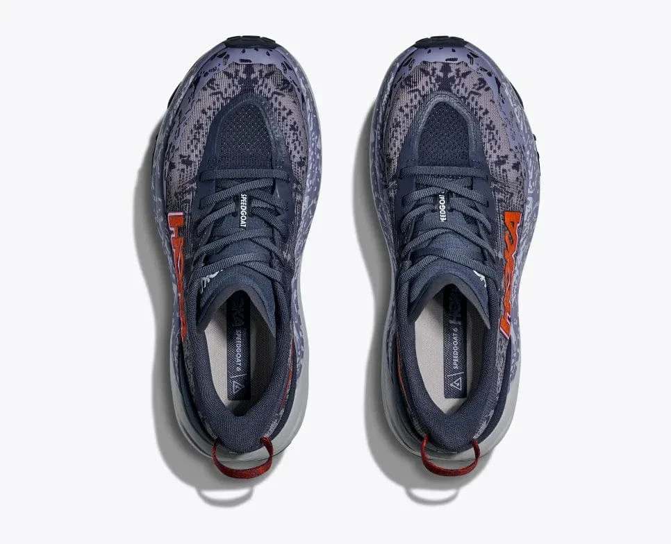 Hoka Women's Speedgoat 6 Trail Runners- Nautical Dusk/ Sea Ice - Image 4