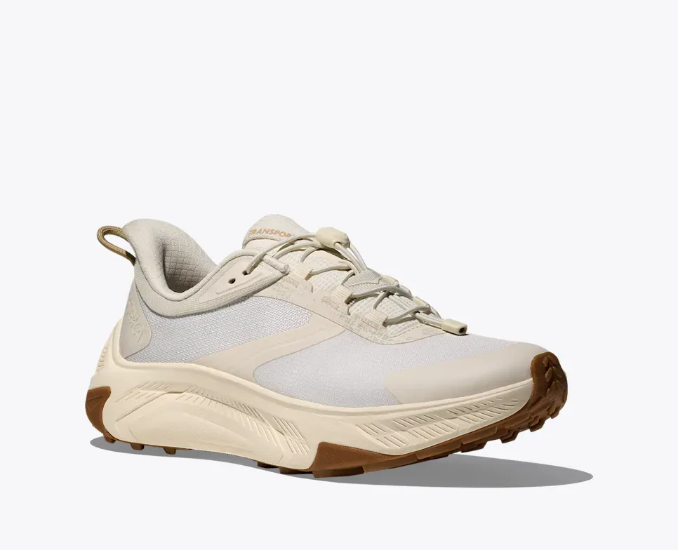 Hoka Women's Transport 2 Walking Shoes- Alabaster Cream - Image 2