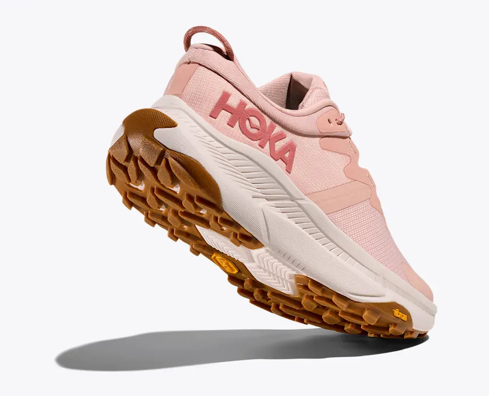 Hoka Women's Transport Walking Shoes- Rose Latte/ Rose Cream - Image 4