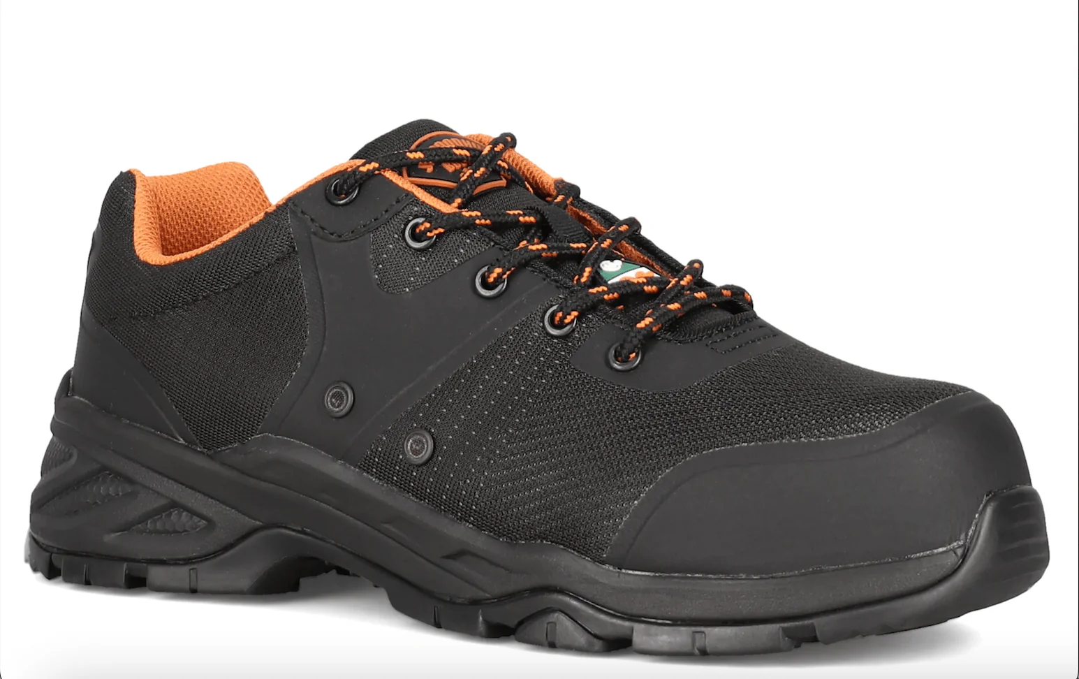 JB Goodhue Men's Workforce 1 CSA Work Shoes- Black Orange