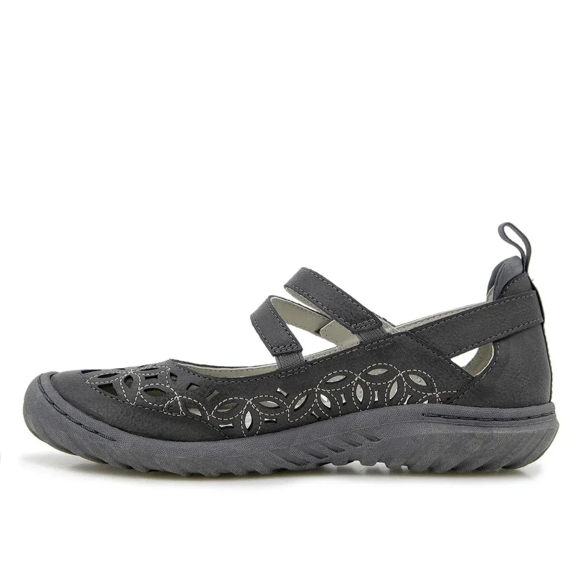 JBU Women's Bellerose Encore Mary Janes- Charcoal - Image 2