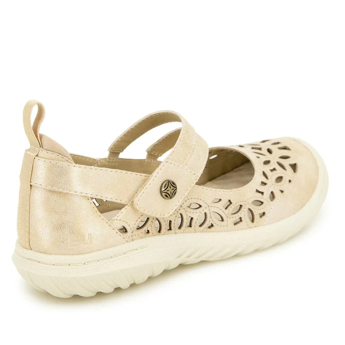 JBU Women's Bellerose Encore Mary Janes- Champagne - Image 6