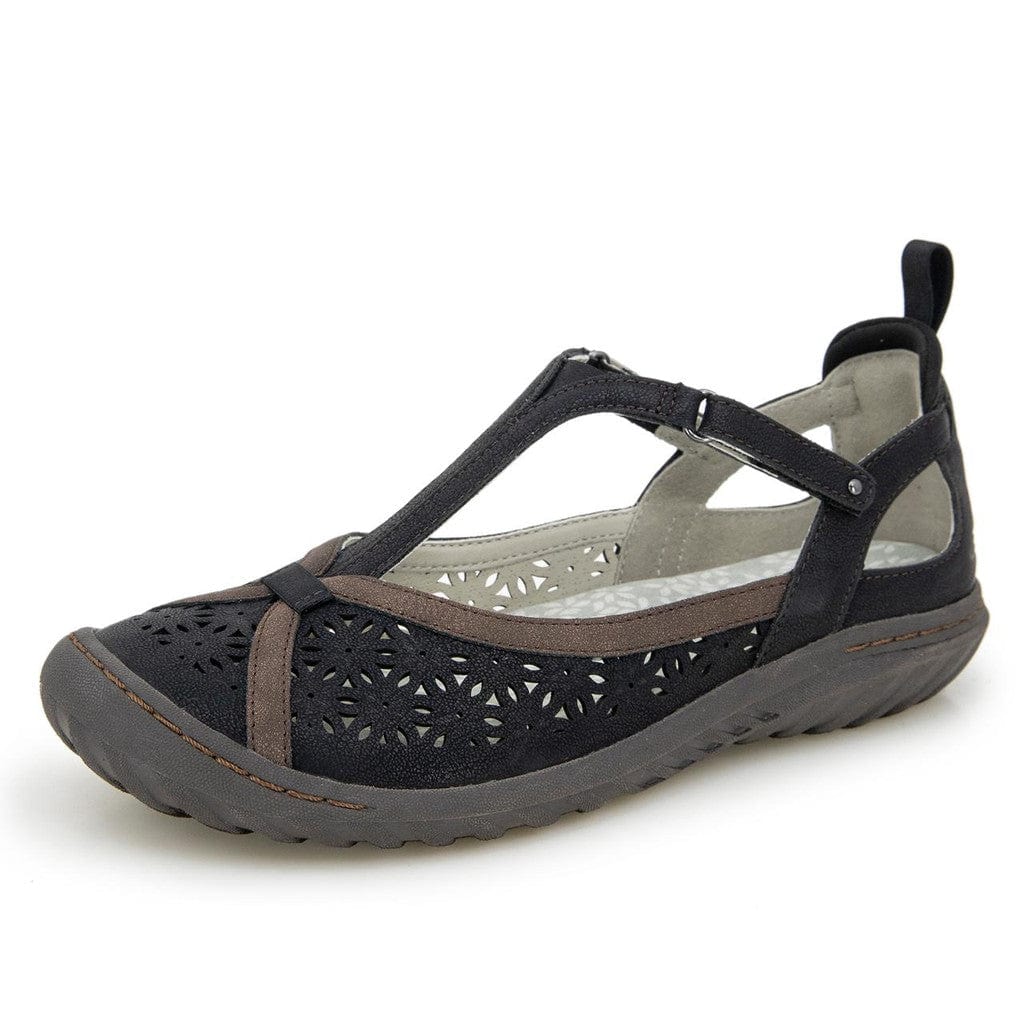 JBU Women's Daffodil Mary Jane Shoes- Black Earth - Image 4