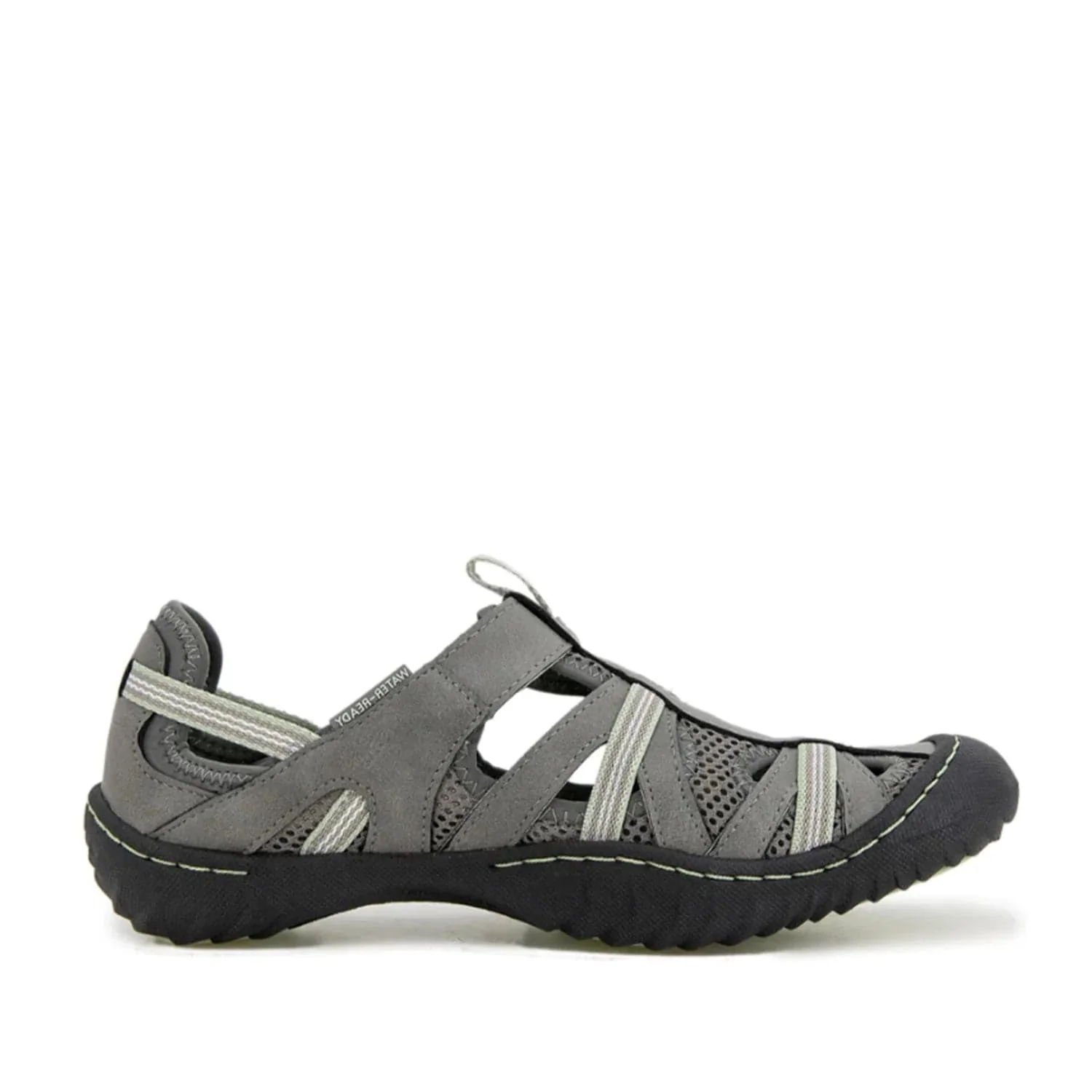 JBU Women's Regional Water Ready Shoes- Dark Grey/Pale Moss - Image 2