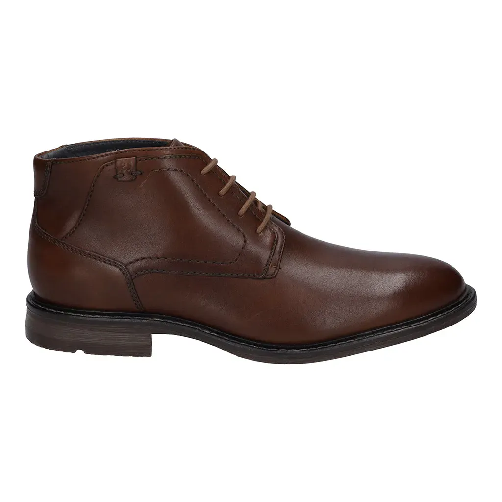 Josef Seibel Men's Earl 04 Dress Boots- Cognac