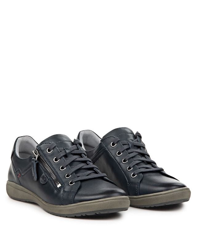 Josef Seibel Women's Caren 12 Lace & Zip Sneakers- Indigo - Image 2
