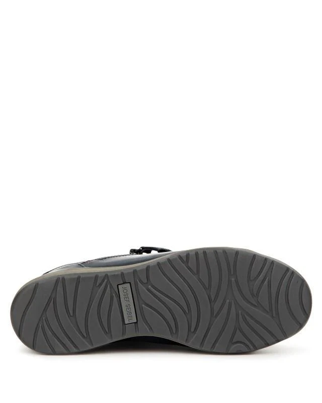 Josef Seibel Women's Caren 12 Lace & Zip Sneakers- Indigo - Image 4