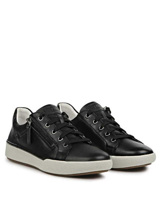 Josef Seibel Women's Claire 03 Lace & Zip Sneakers- Black - Image 2