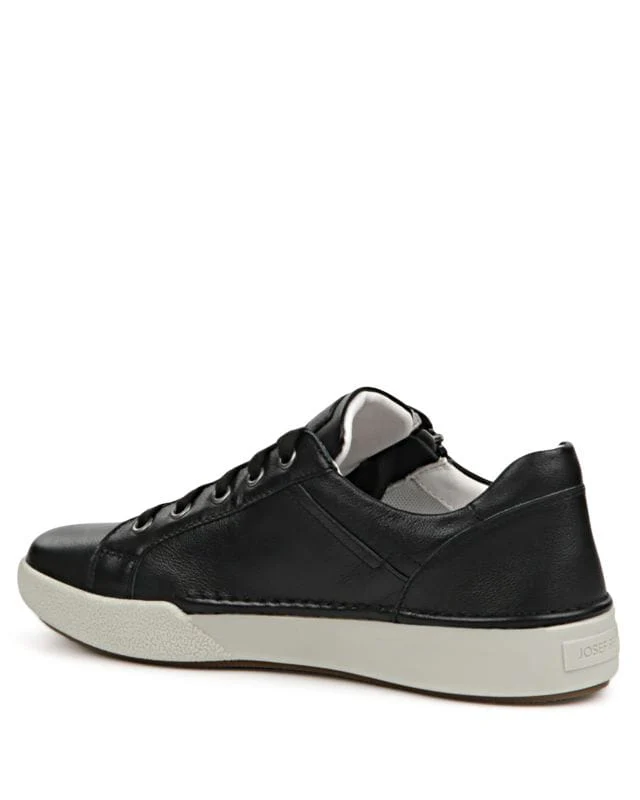 Josef Seibel Women's Claire 03 Lace & Zip Sneakers- Black - Image 3