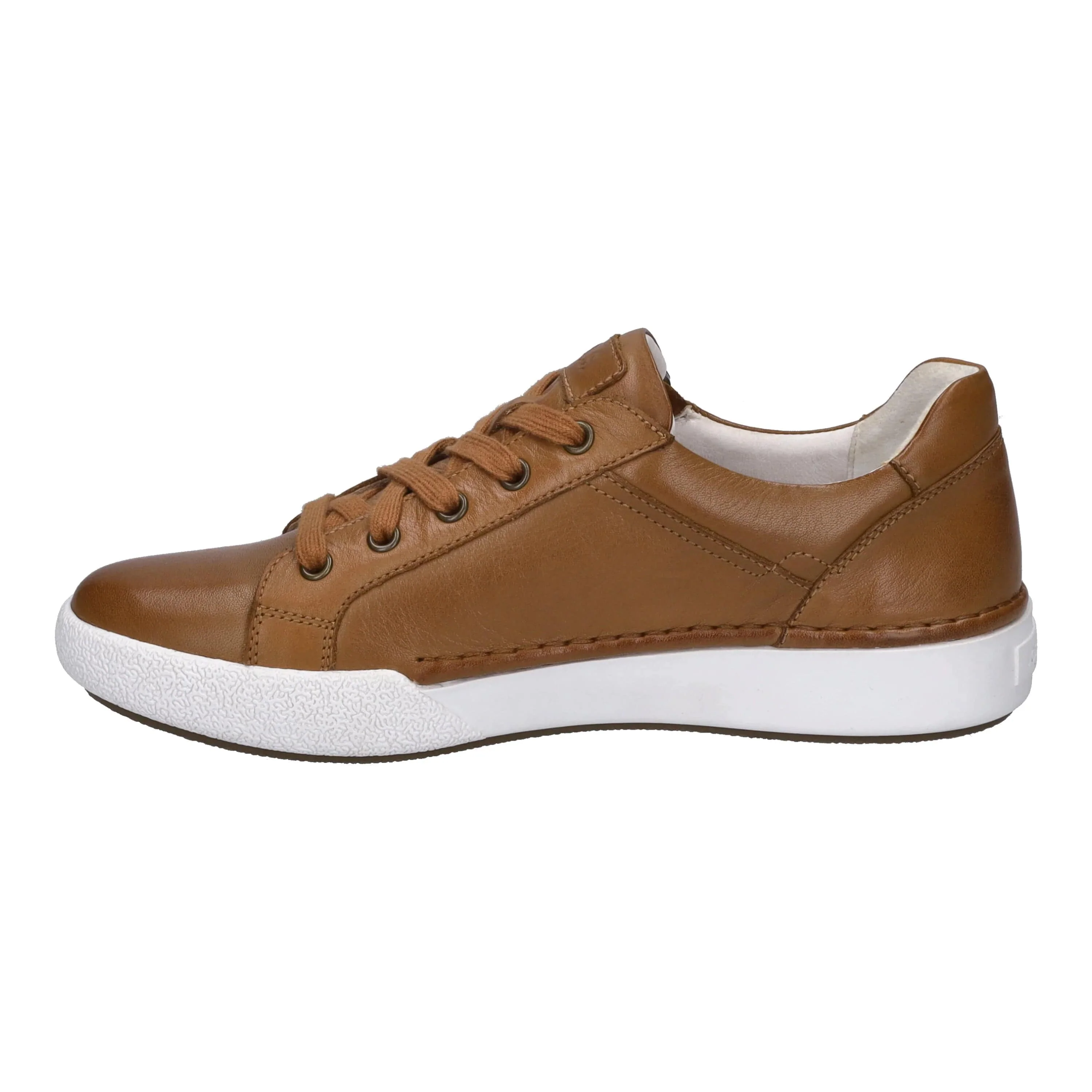 Josef Seibel Women's Claire 03 Lace & Zip Sneakers- Camel - Image 3