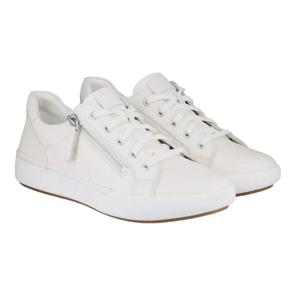 Josef Seibel Women's Claire 03 Lace & Zip Sneakers- White - Image 2