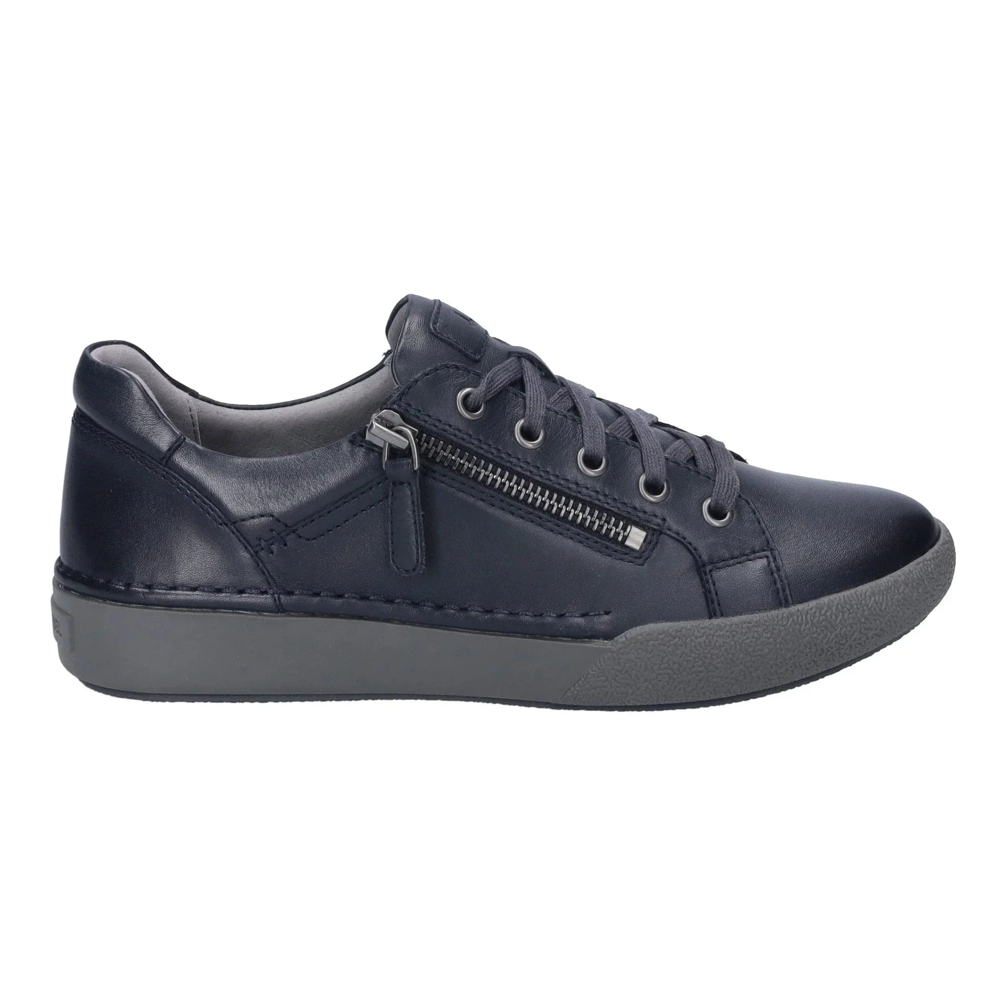 Josef Seibel Women's Claire 13 Lace & Zip Sneakers- Indigo