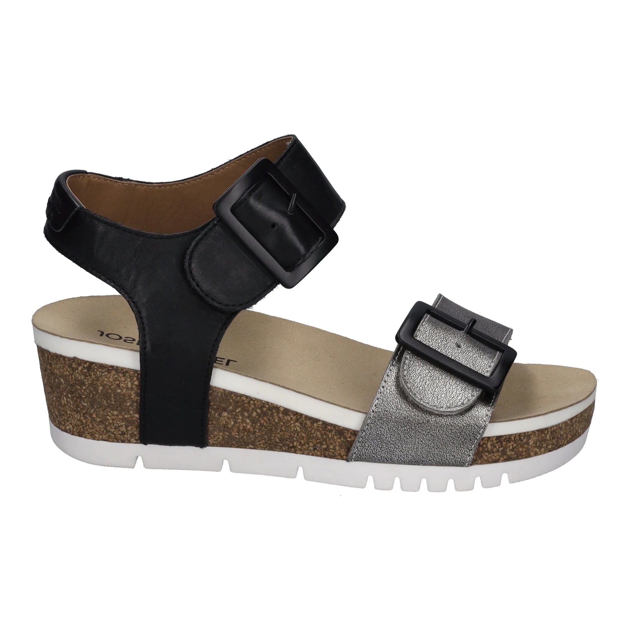 Josef Seibel Women's Quinn 02 Sandals- Basalt Kombi