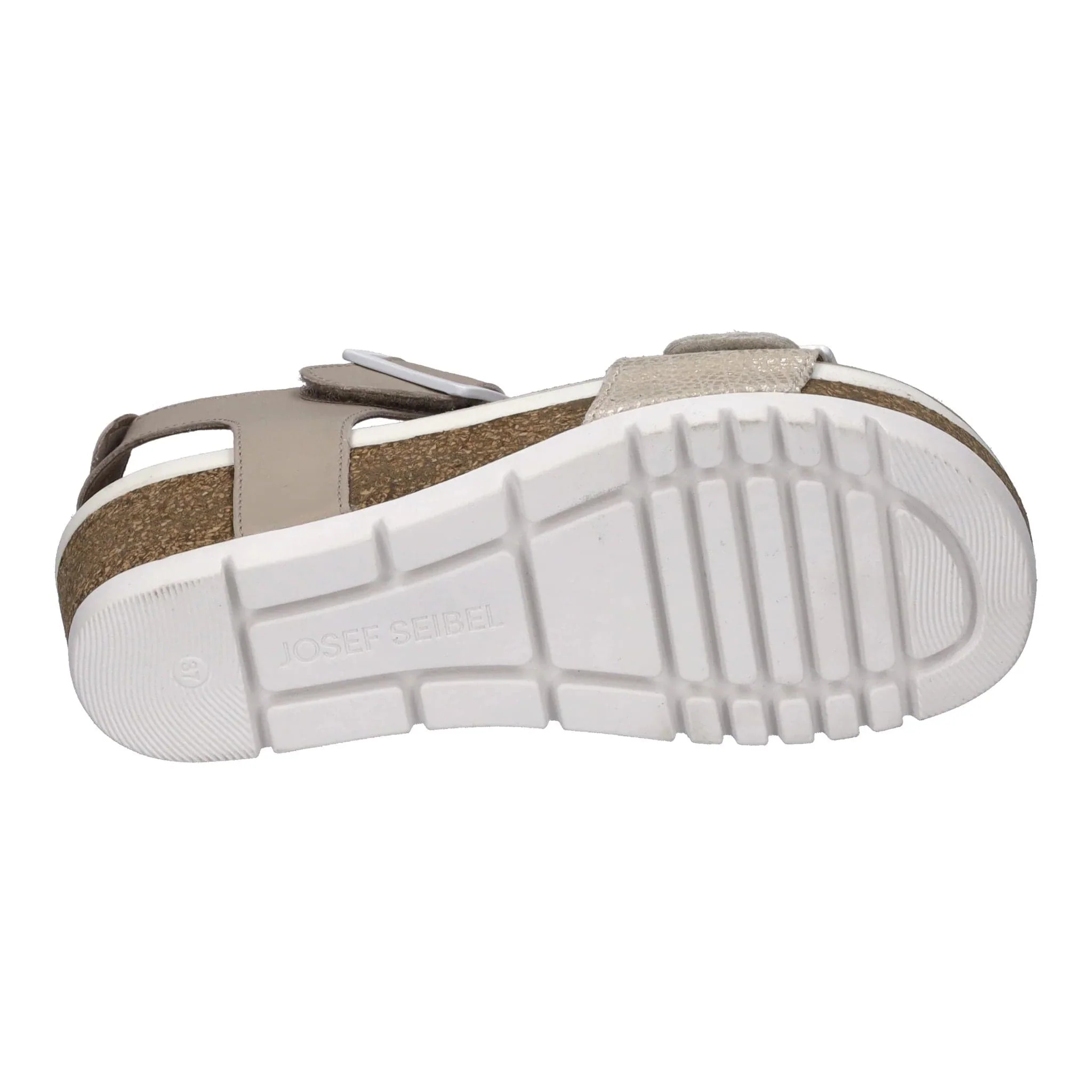 Josef Seibel Women's Quinn 02 Sandals- Off White Multi - Image 3