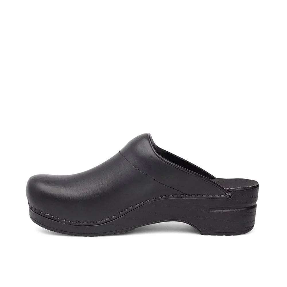 Dansko Men's Karl Box Open Back Clogs- Black - Image 2