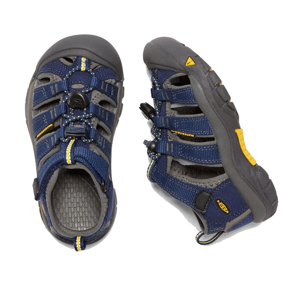 Keen Kids Newport H2 Sandals- Blue Depths/ Gargoyle - Image 4