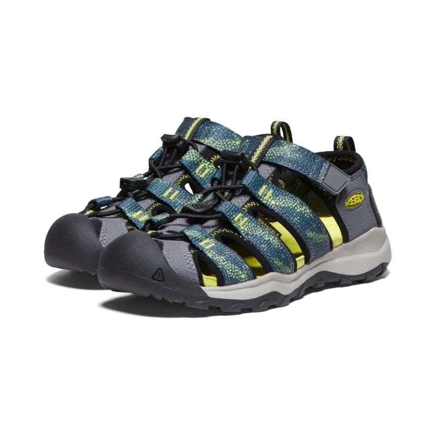 Keen Kids Newport Neo H2 Sandals- Sea Moss/ Steel Grey - Image 2