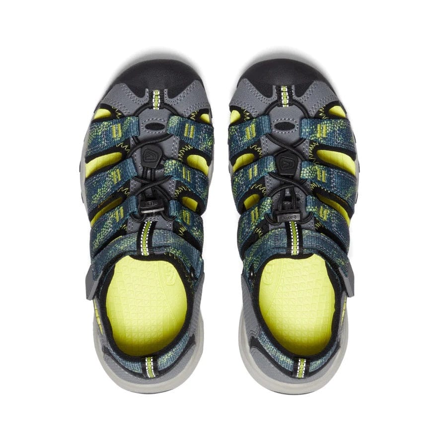 Keen Kids Newport Neo H2 Sandals- Sea Moss/ Steel Grey - Image 4