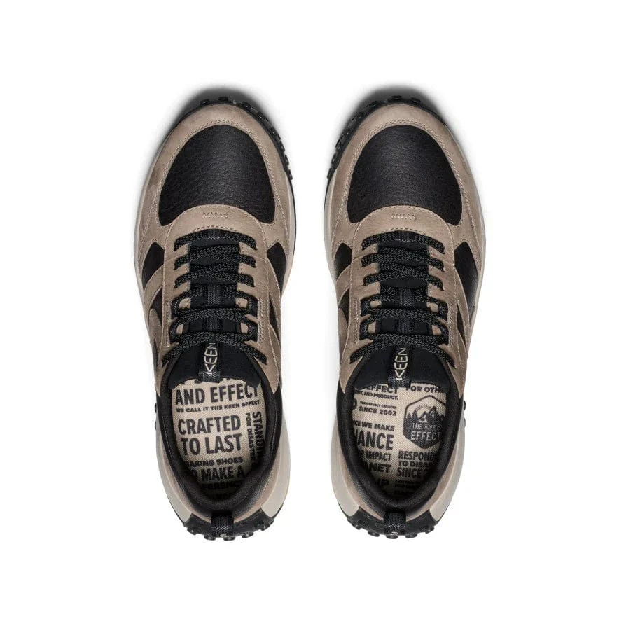 Keen Men's KS86 Leather Shoes- Brindle/ Plaza Taupe - Image 4