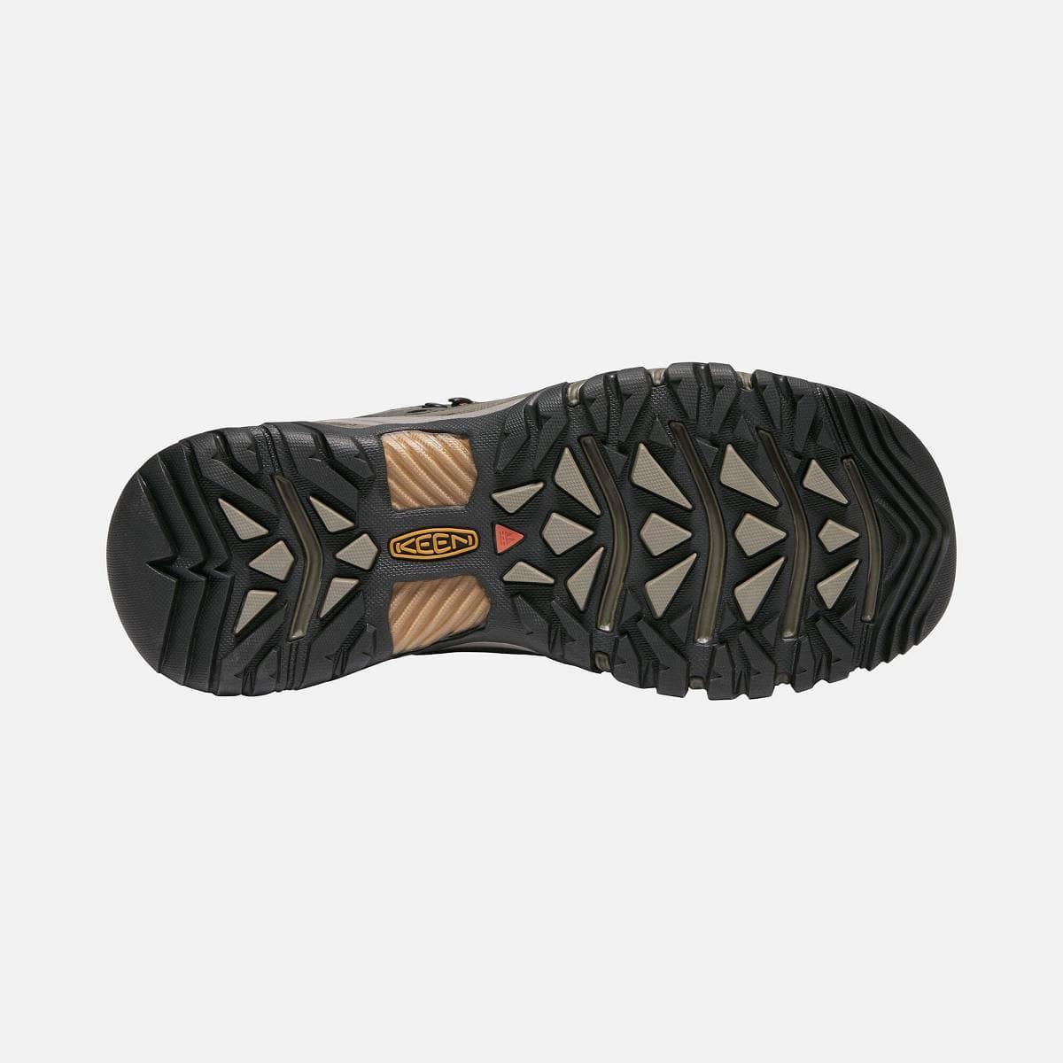 Keen Men's Targhee III Mid Waterproof Hiking Boots- Black Olive/ Brown - Image 3